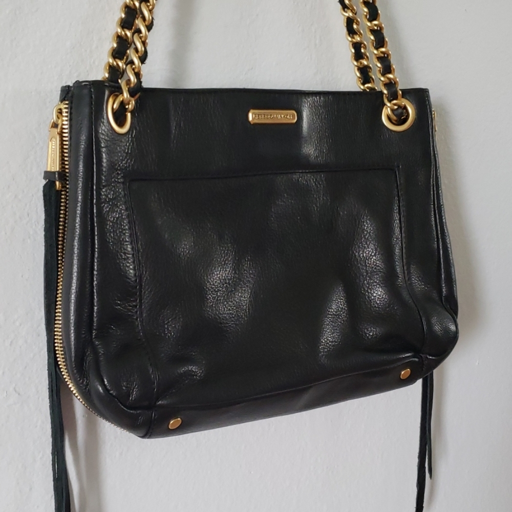 Rebecca Minkoff SWING Leather Chain Crossbody